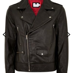 TOPMAN leather jacket